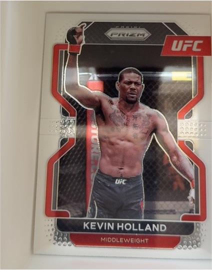 2022 Panini Prizm UFC #186 Kevin Holland — front