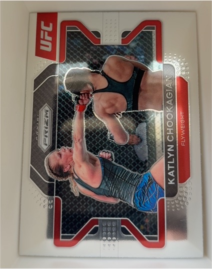 2022 Panini Prizm UFC Katlyn Chookagian — front