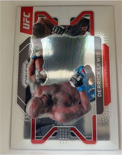 2022 Panini Prizm UFC #1 Derrick Lewis — front