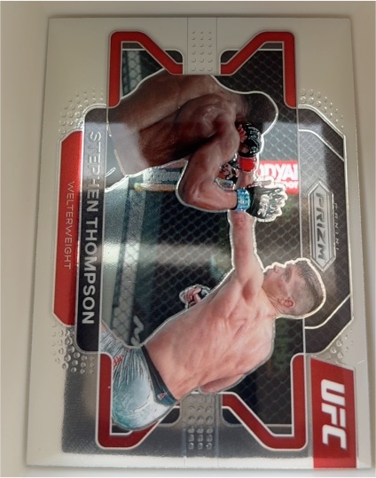 2022 Panini Prizm UFC #X Stephen Thompson — front