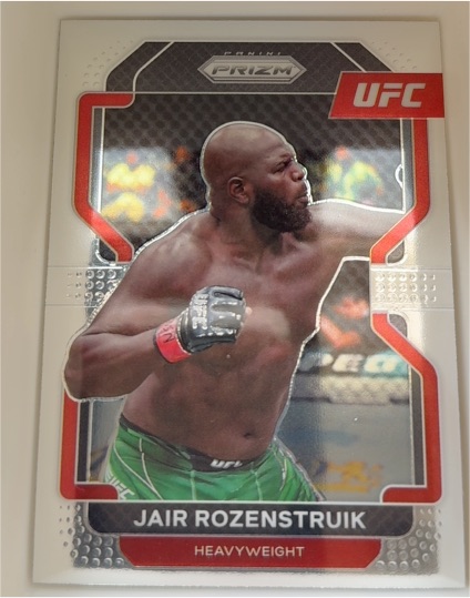 2022 Panini Prizm UFC #145 Jair Rozenstruik — front