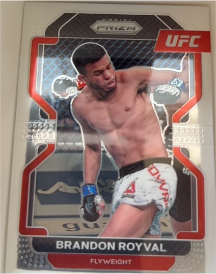 2022 Panini Prizm UFC #149 Brandon Royval — front