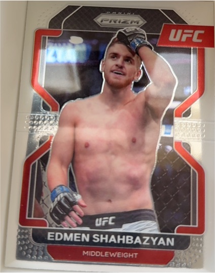 2022 Panini Prizm UFC #133 Edmen Shahbazyan — front