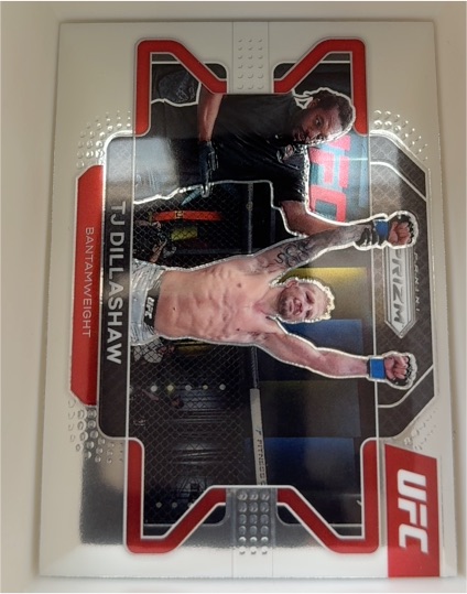 2022 Panini Prizm UFC #12 TJ Dillashaw — front