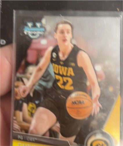 2023-24 Bowman University Chrome #34 Caitlin Clark — front
