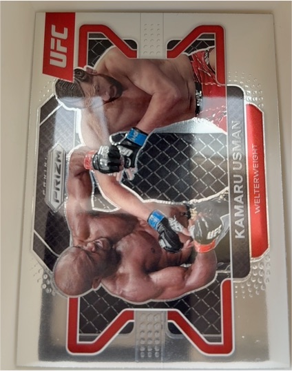 2022 Panini Prizm UFC #54 Kamaru Usman — front
