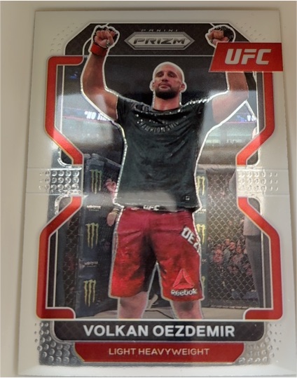 2022 Panini Prizm UFC #184 Volkan Oezdemir — front