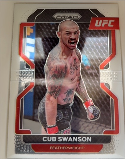 2022 Panini Prizm UFC #141 Cub Swanson — front