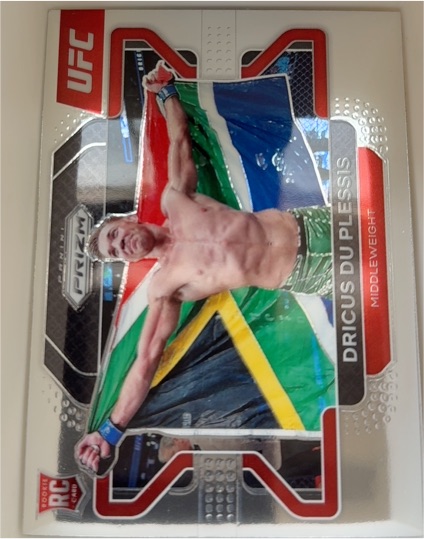 2022 Panini Prizm UFC #92 Dricus Du Plessis — front