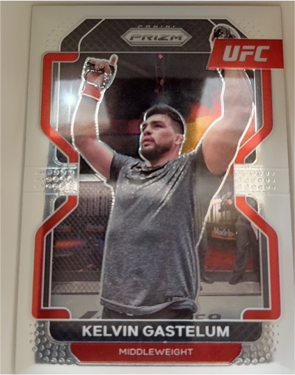 2022 Panini Prizm UFC #176 Kelvin Gastelum — front