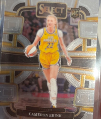 2024 Panini Select WNBA #56 Cameron Brink — front