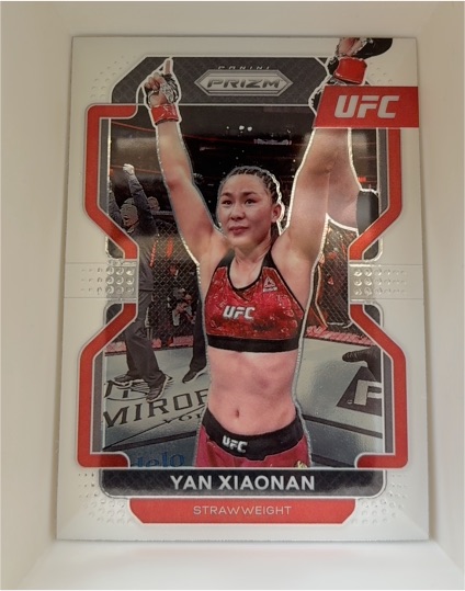 2022 Panini Prizm UFC #194 Yan Xiaonan — front