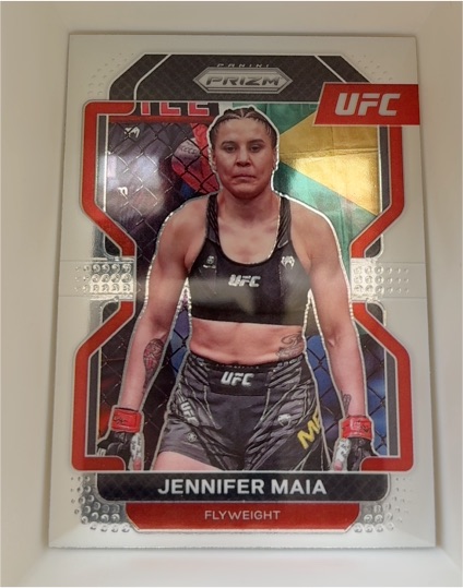 2022 Panini Prizm UFC #165 Jennifer Maia — front