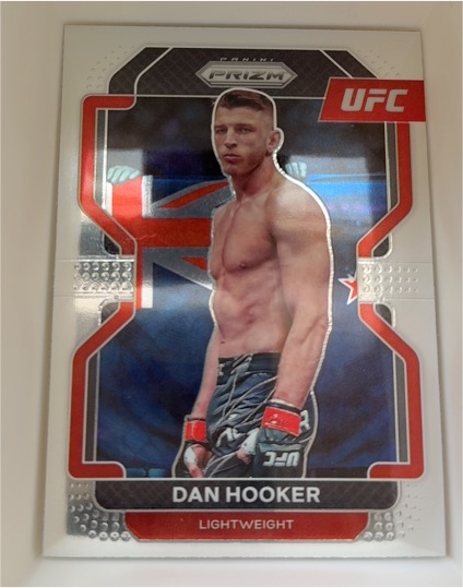 2022 Panini Prizm UFC #161 Dan Hooker — front
