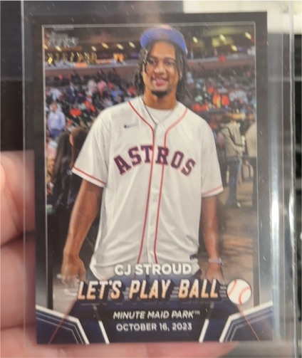 2024 Topps Series 2 Let's Play Ball #PB-1 CJ Stroud — front