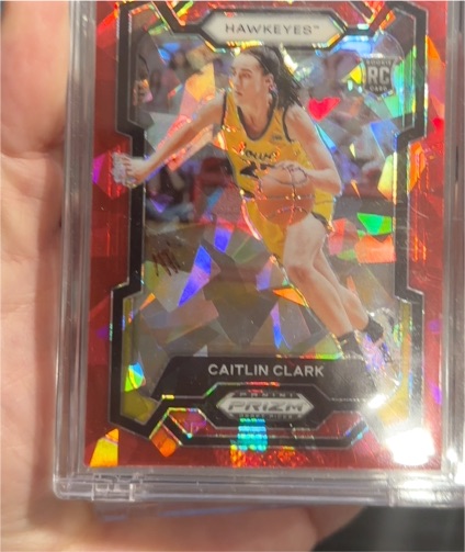 2024 Panini Prizm Draft Picks #57 Caitlin Clark — front