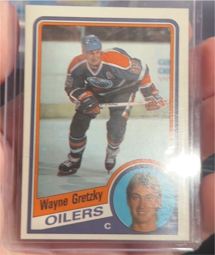 1984-85 Topps #51 Wayne Gretzky — front