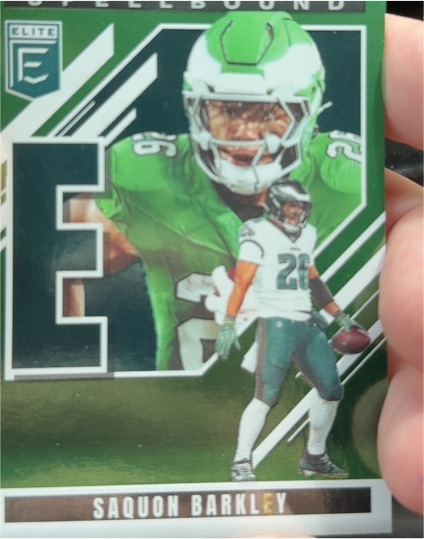 2025 Panini Donruss Elite Spellbound #6 Saquon Barkley — front
