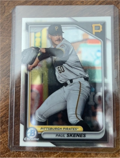 2024 Bowman Chrome Prospects #BCP-125 Paul Skenes — front