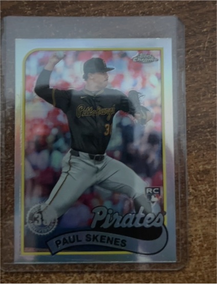 2024 Topps Chrome Update #89CU-1 Paul Skenes — front