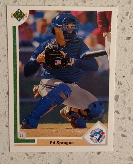 1991 Upper Deck Final Edition #47F Ed Sprague — front
