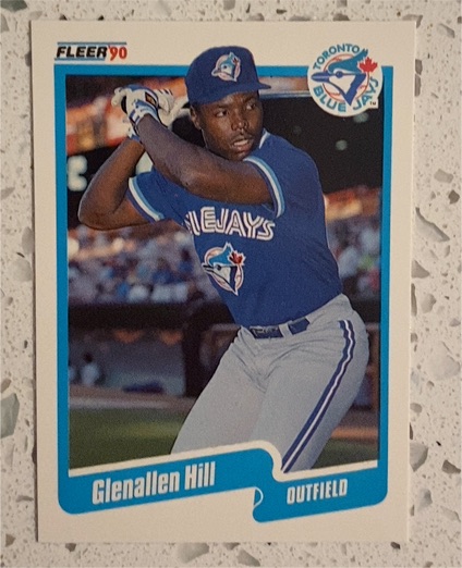 1990 Fleer Update #U-127 Glenallen Hill — front