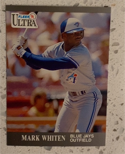 1991 Fleer Ultra #371 Mark Whiten — front