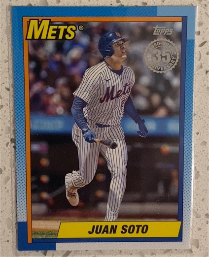 2025 Topps Series 2 #90B2-14 Juan Soto — front