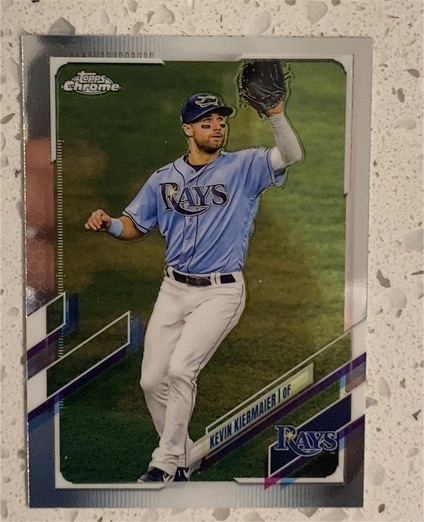 2021 Topps Chrome #38 Kevin Kiermaier — front