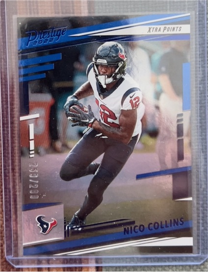 2022 Panini Prestige #118 Nico Collins — front
