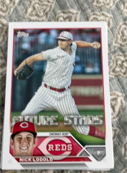 2023 Topps Series 2 #406 Nick Lodolo — front
