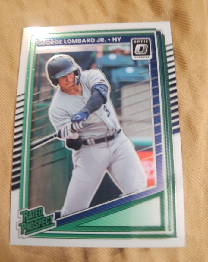 2025 Panini Donruss Optic #108 George Lombard Jr. — front