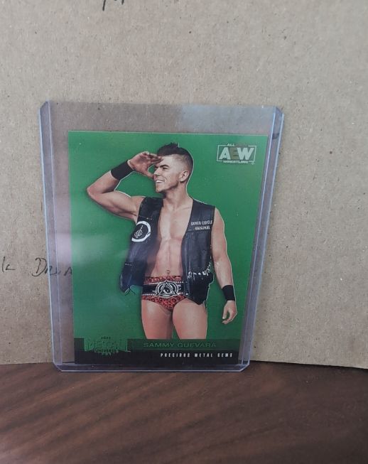2022 SkyBox Metal Universe AEW #101 Sammy Guevara — front