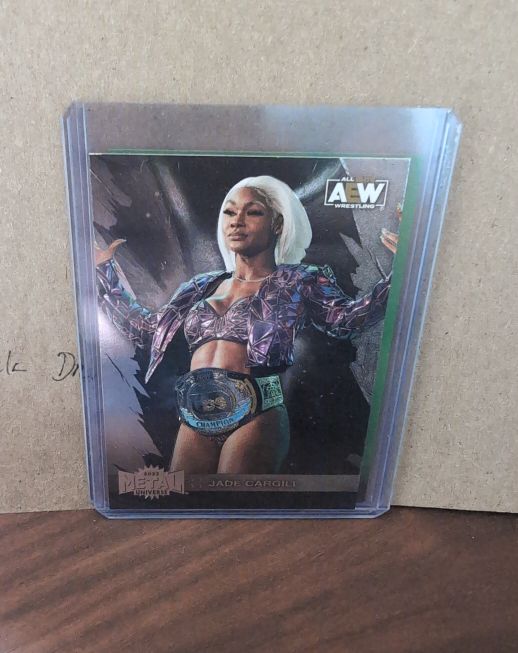 2022 SkyBox Metal Universe AEW #9 Jade Cargill — front
