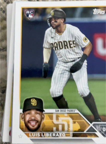 2023 Topps #659 Luis Liberato — front
