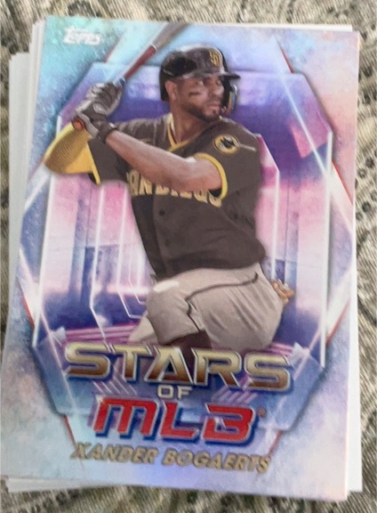 2023 Topps Stars of MLB #SMLB-38 Xander Bogaerts — front