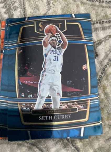 2021-22 Panini Select #84 Seth Curry — front