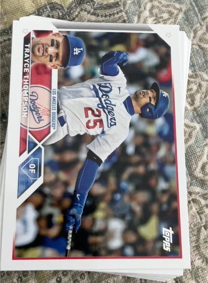 2023 Topps Series 2 #343 Trayce Thompson — front