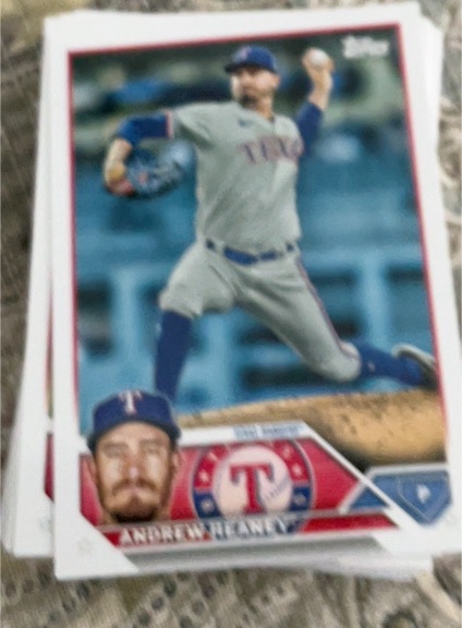 2023 Topps #427 Andrew Heaney — front