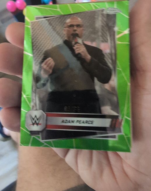 2025 Topps Chrome WWE #140 John Pearce — front