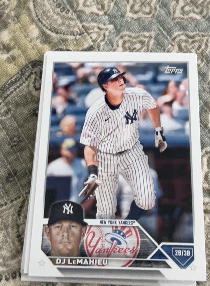 2023 Topps #153 DJ LeMahieu — front