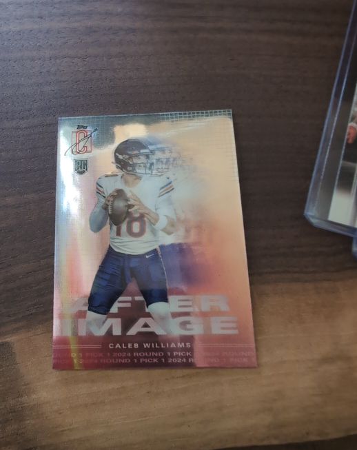 2024 Topps Signature Class #AI-6 Caleb Williams After Image Rookie Card — front