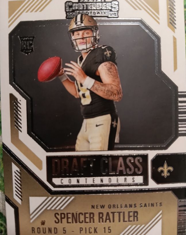 2024 Panini Contenders #10 Spencer Rattler Draft Class Contenders — front