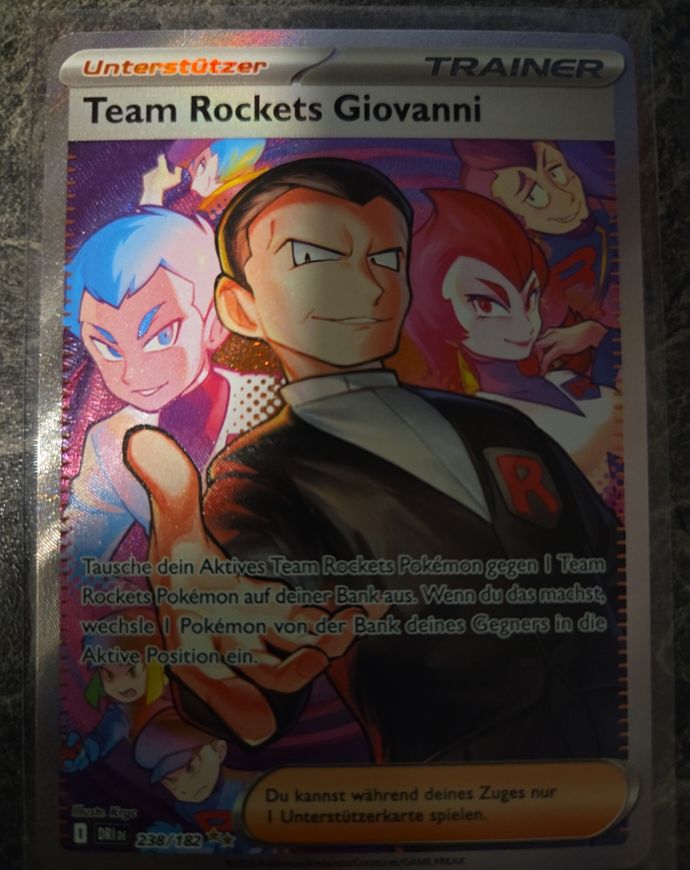 2023 Pokémon SV10 #238 Team Rocket's Giovanni — front