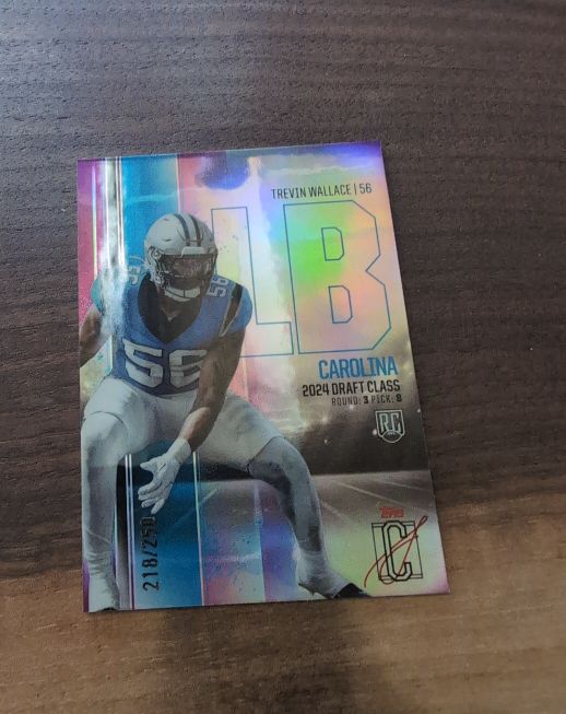2024 Topps Signature Class #56 Trevin Wallace — front