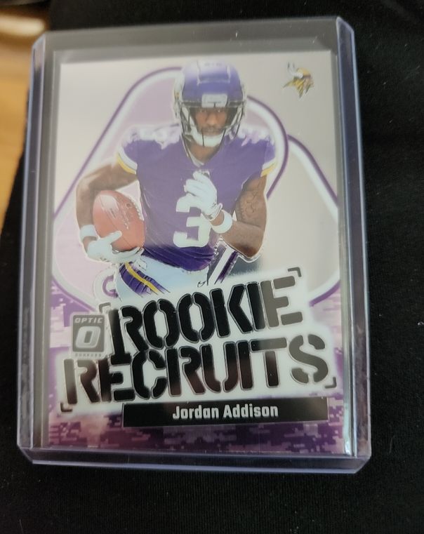 2023 Panini Donruss Optic #14 Jordan Addison Rookie Recruits — front