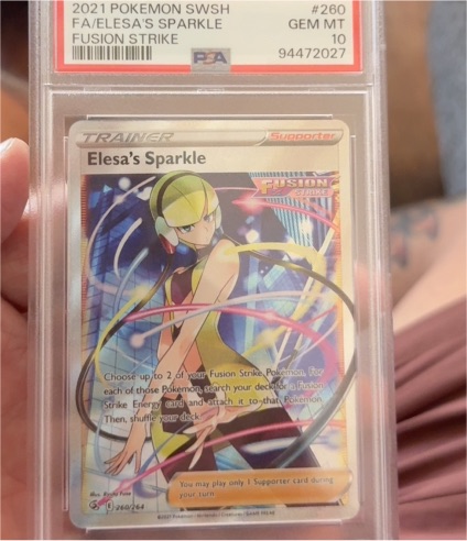 2021 Pokémon SWSH #260 Elesa's Sparkle — front