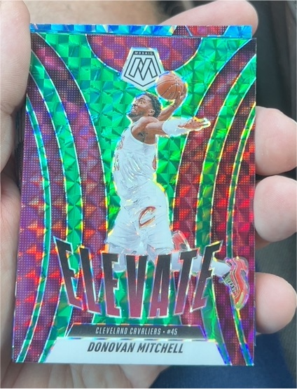2024-25 Panini Mosaic #45 Donovan Mitchell Elevate — front