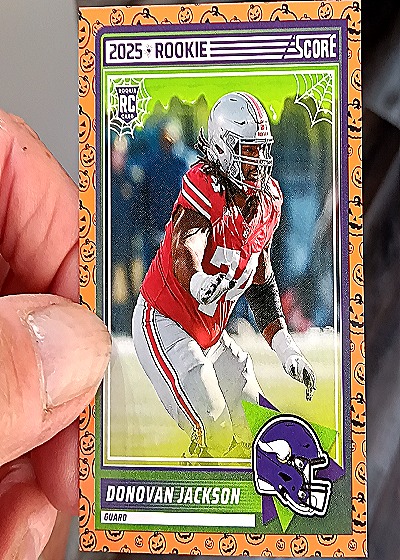 2025 Panini Score #90 Donovan Jackson — front