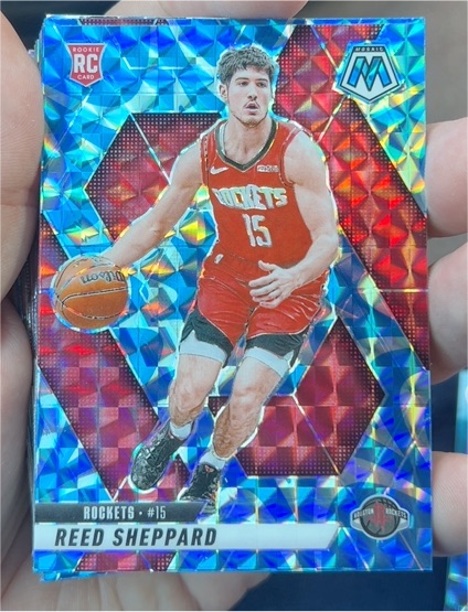 2024-25 Panini Mosaic #249 Reed Sheppard — front